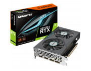 Gigabyte GeForce RTX™ 3050 EAGLE OC 6G / 6GB GDDR6 96bit, 1500/14000MHz, CUDA 2304, Dual Fan, PCIeX16 4.0, 2xHDMI, 2xDP, WindForce Cooling System, 2x Unique Blade Fans, Alternate Spinning, 3D Active Fan, Black, Retail